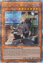 SPYRAL Master Plan - RA04-EN276 - (Quarter Century Secret Rare) - 1st Edition